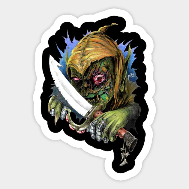 Cyber Monsta X Michael Mettlen Art EDITION Sticker by Michael Mettlen Art